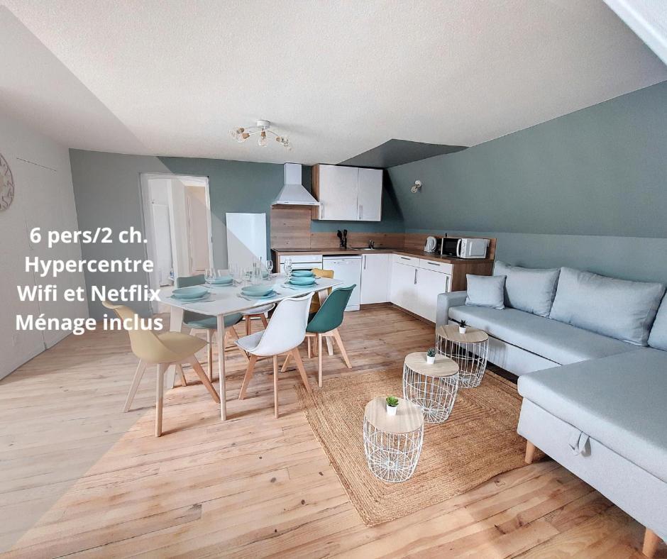 Le Pic*Wifi*Netflix*Menage Inclus Apartment Bagneres-de-Bigorre Exterior photo